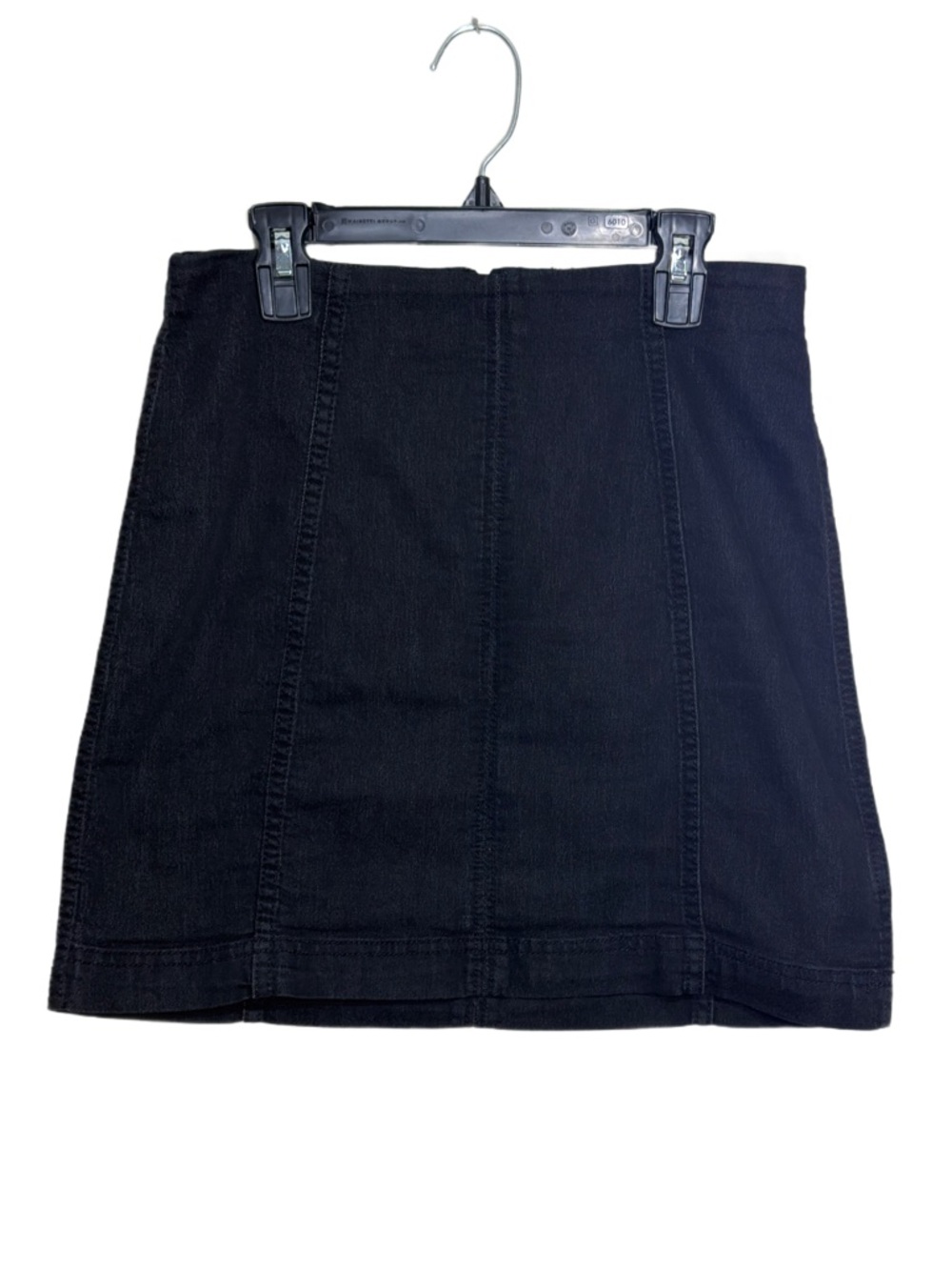 Free People Black Denim Skirt - Picture 5 of 6